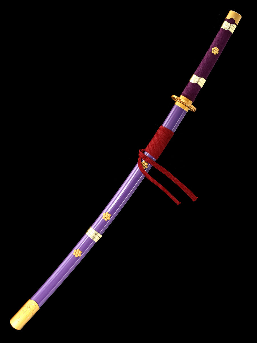 (A011)One Piece Series Authentic Japanese samurai katana carbon steel COS men's fine gift series(56)