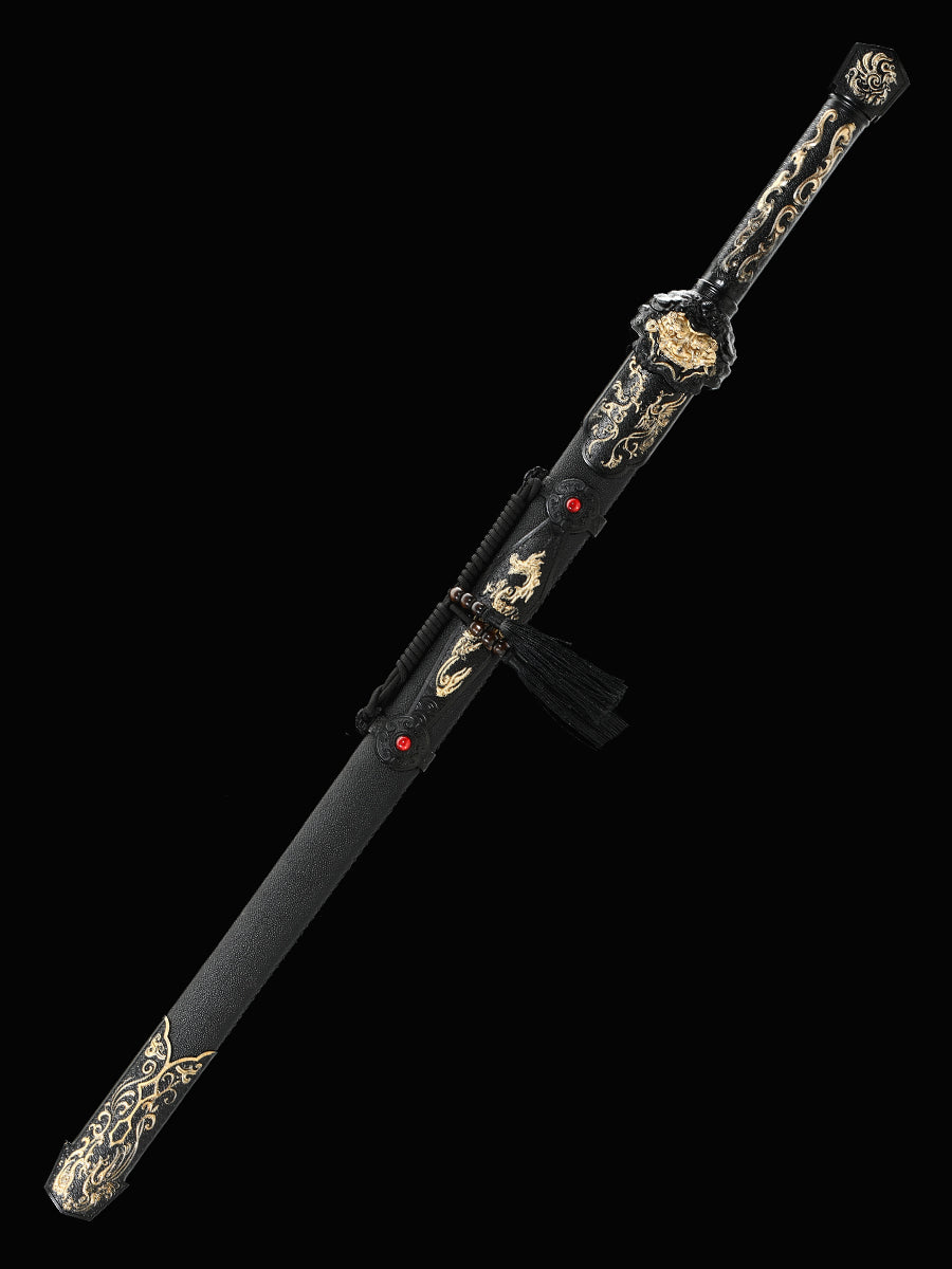 Chinese Sword, Han Dynasty Sword, Film and Television Sword, 1060 Steel Production, Blunt Practice Sword(86)