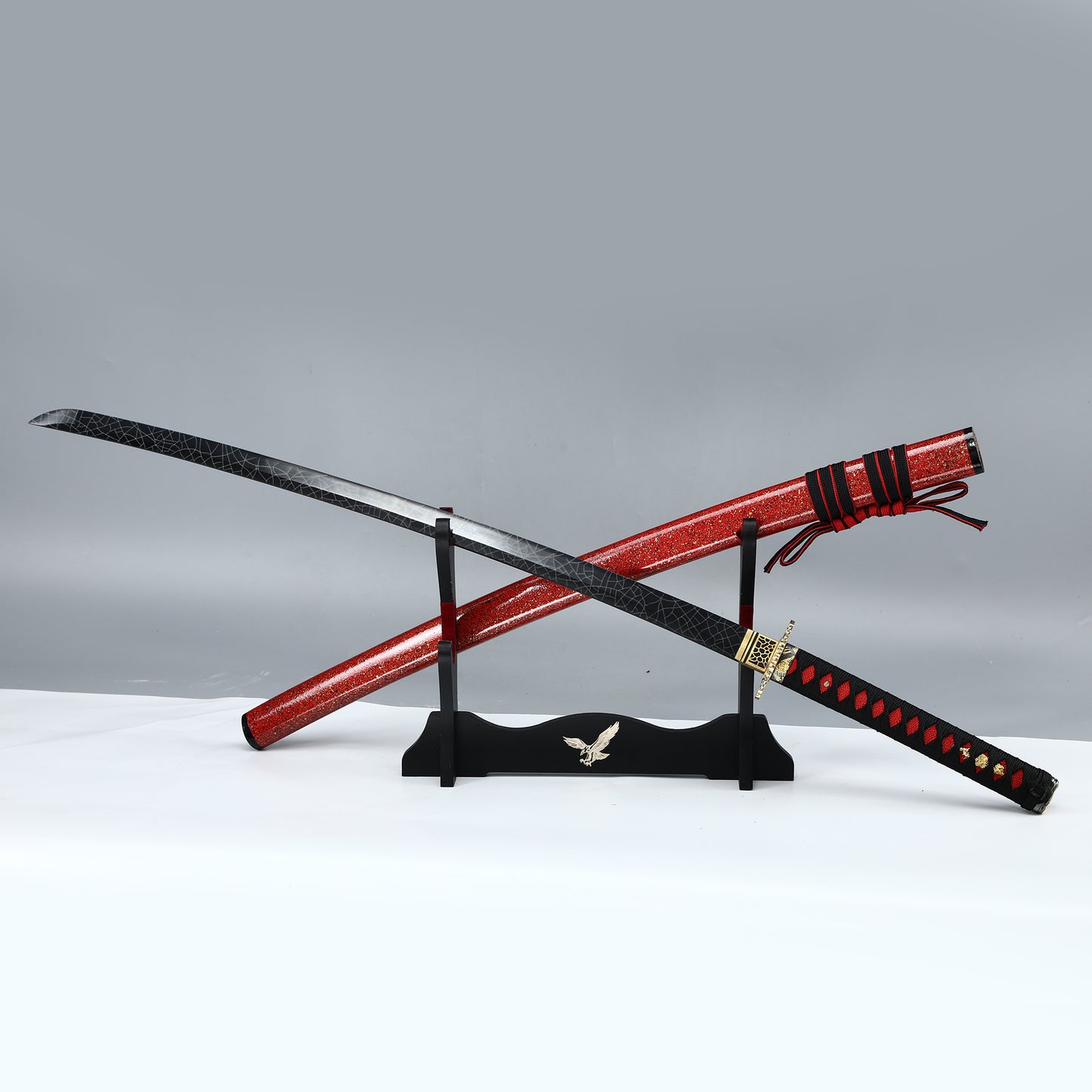 Handmade, ice cracked Katana