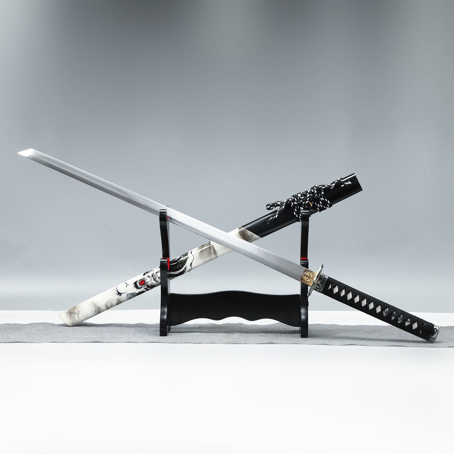 HERO SWORD Battle Sword Manganese Steel Full Tang Sharp Chinese Sword,Samurai Sword,Katana,Cool Weapon for Men