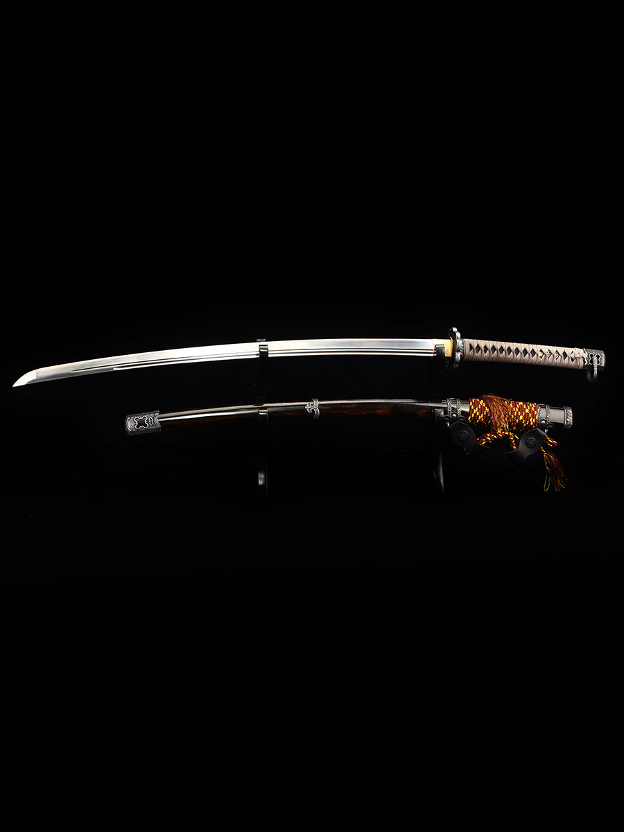 (68)Military Knife Japanese samurai sword collection sword manganese steel forging unique sword