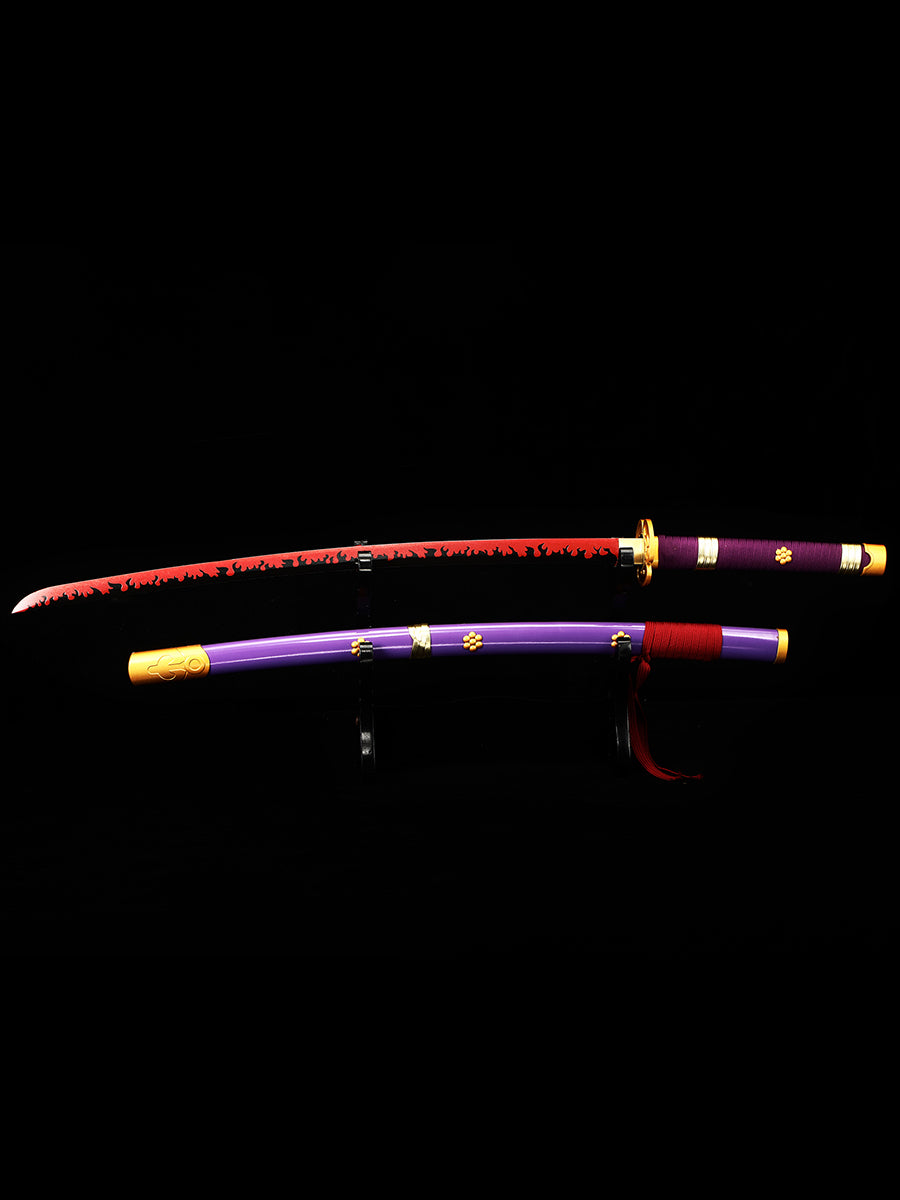 (A011)One Piece Series Authentic Japanese samurai katana carbon steel COS men's fine gift series(56)