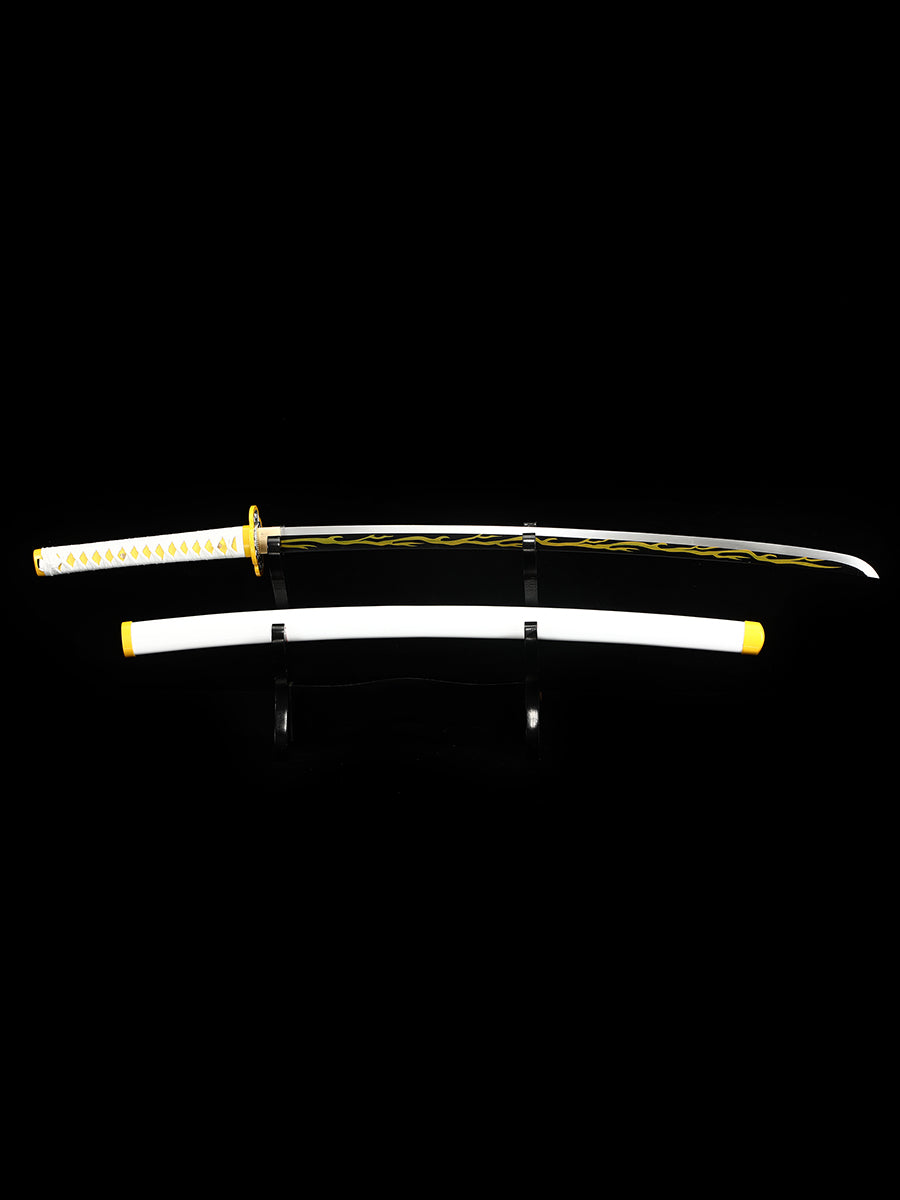 (A006)Demon Slayer kimetsu no yaiba Truly handmade katana sword Agatsuma Zenitsu