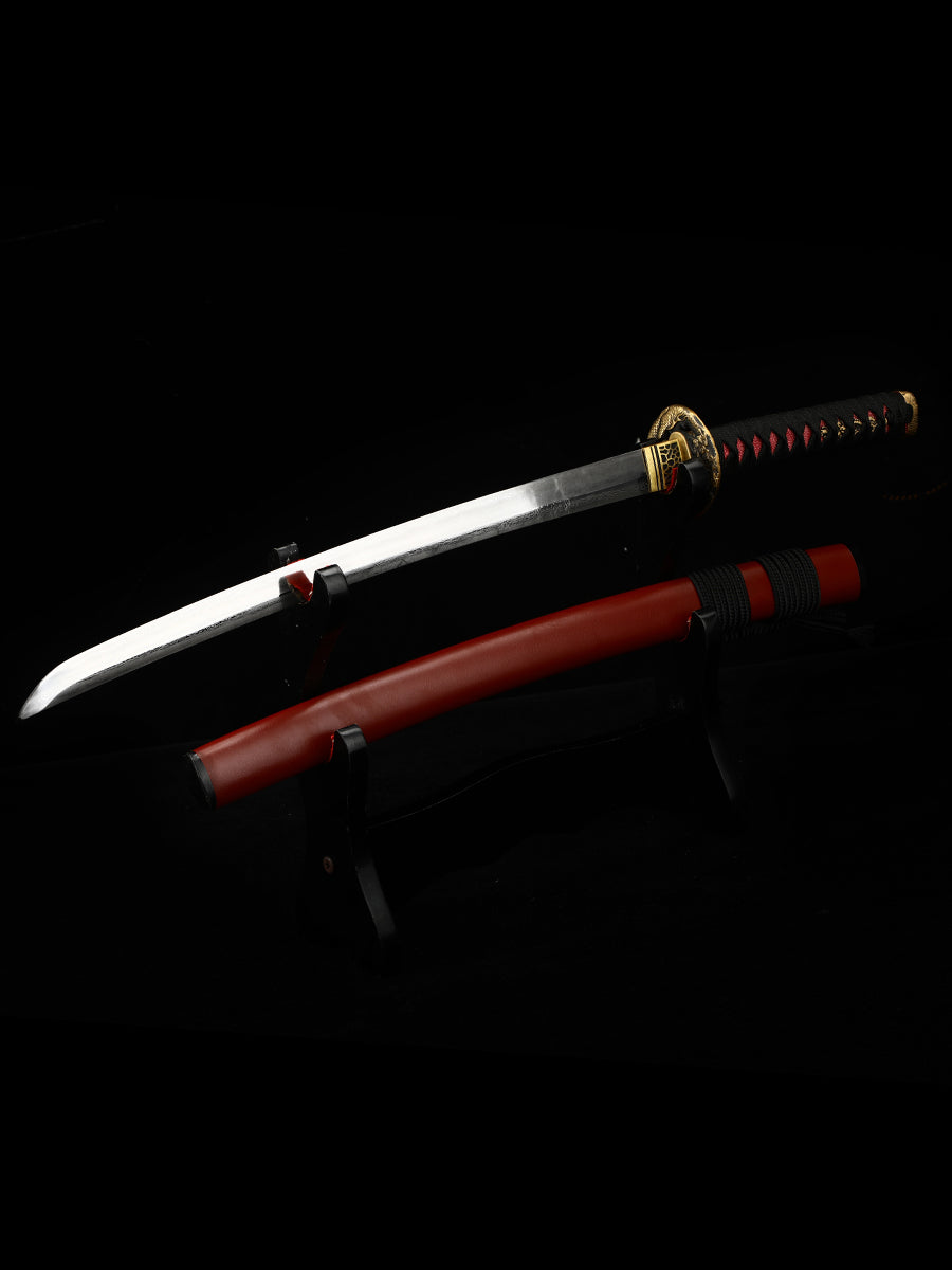 Advanced Samurai Handmade Katana Dama Steel Handmade Forging All Tang Dynasty