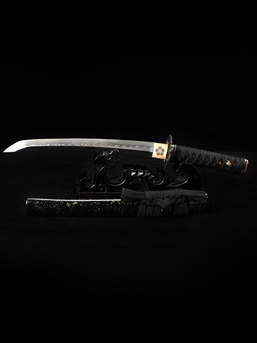 Japanese short sword decorative sword, Japanese samurai sword, made of T10 steel