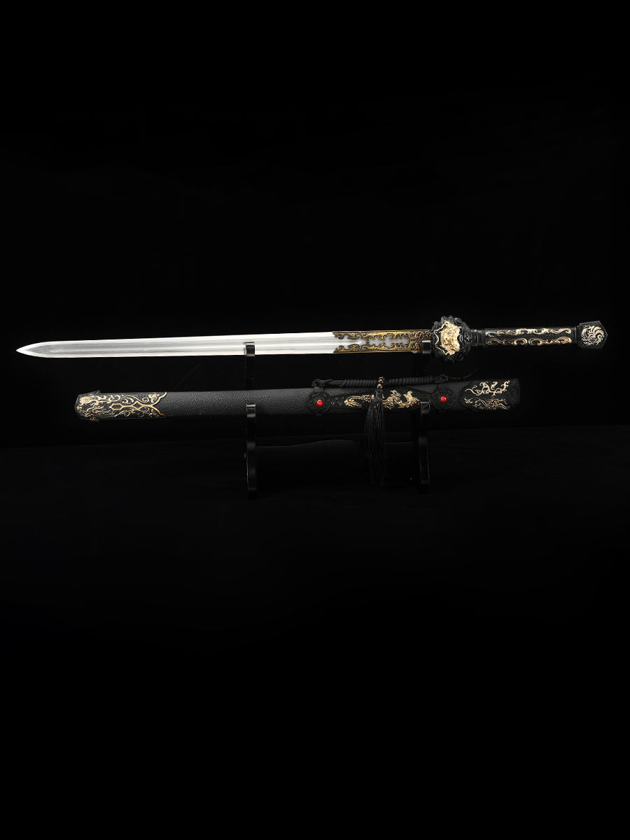 Chinese Sword, Han Dynasty Sword, Film and Television Sword, 1060 Steel Production, Blunt Practice Sword(86)