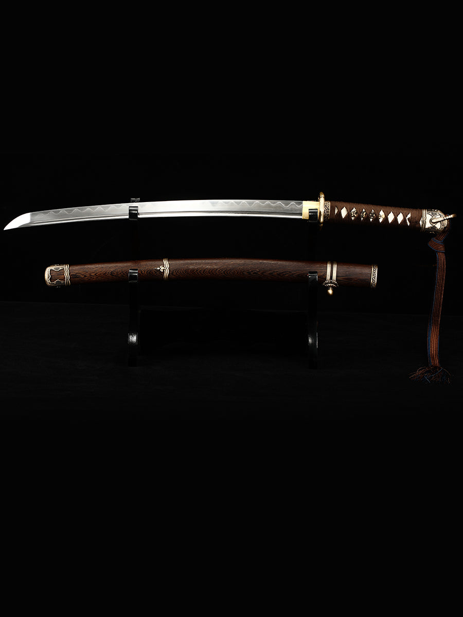 Japan Handmade Katana T10 Steel Samurai Japanese Real Sword Hand drawn scabbard Knife Full Tang Sharp 