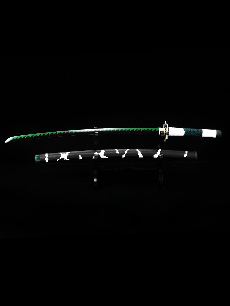 (A4)Demon Slayer  kimetsu no yaiba Truly handmade katana sword Shinazugawa Sanemi
