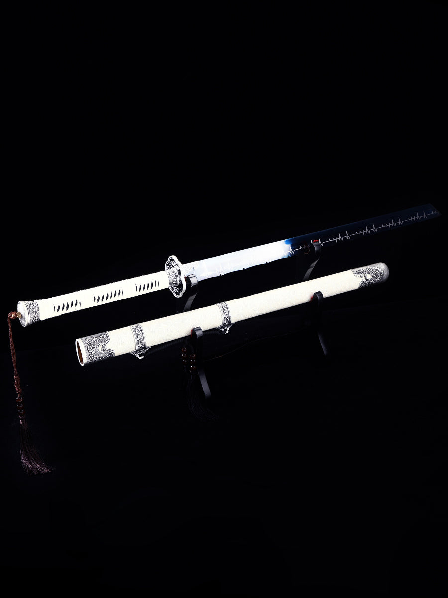 (158) Tangdao handmade 1060 high carbon steel forging and baking blue