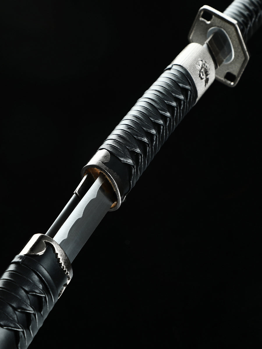 （47）Japanese samurai sword handmade mother and child knife made of 1095 steel