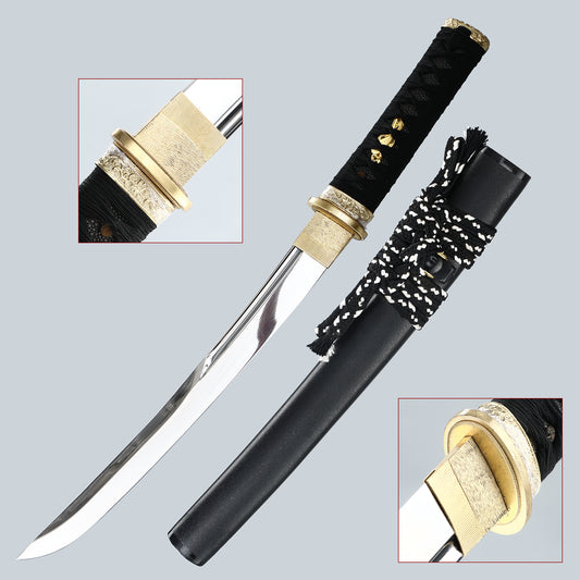 20 inch real Japanese samurai sword mirror blade hand ground 1095 manganese steel full Tang