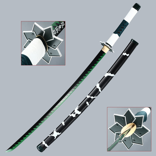 (24)Demon Slayer  kimetsu no yaiba Truly handmade katana sword Shinazugawa Sanemi