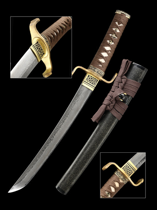 Japanese knife Damascus Steel samurai knife grinding knife knife Tan sharp all Tang 20 inch