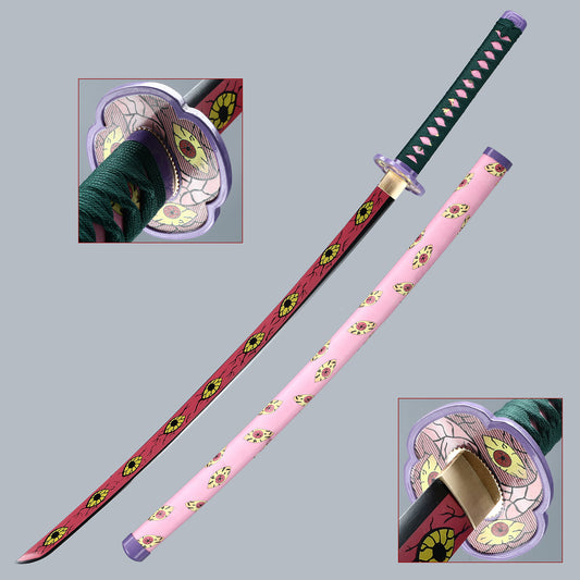 (41)Demon Slayer  kimetsu no yaiba Truly handmade katana sword