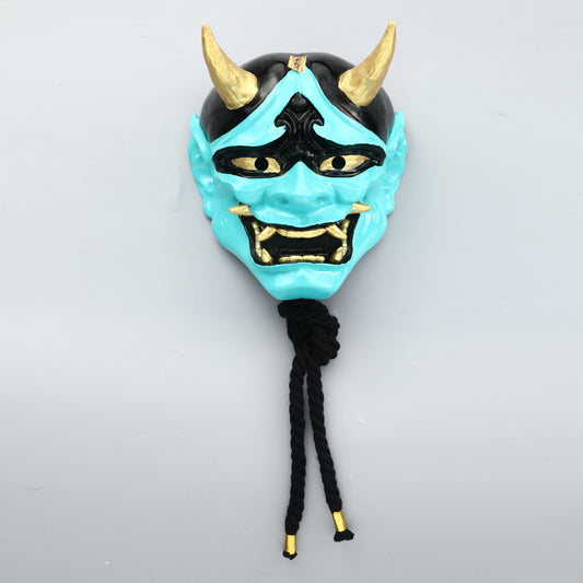 Colorful Prajna Mask cosplay Japanese Demon King Hundred Ghosts costume prop Halloween horror tattoo decoration