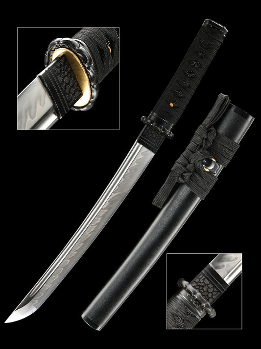 Japanese Ninja Short Knife Decorative Knife Japanese Samurai Knife T10 Steel Manufacturing