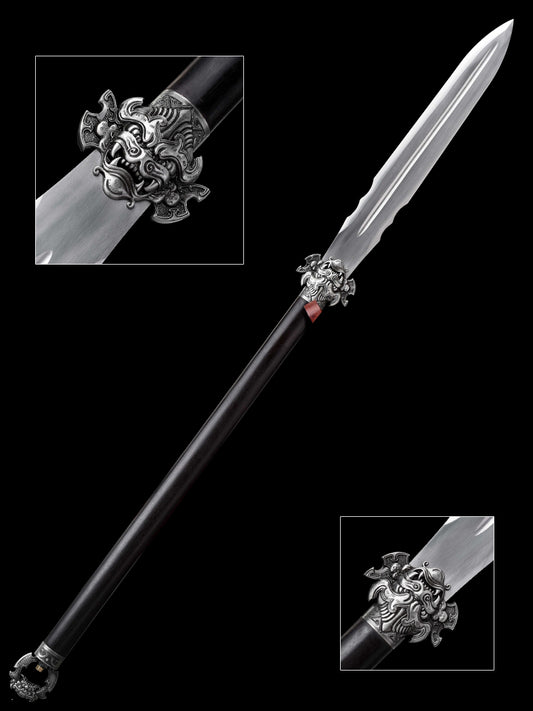 Eighteen weapons for decoration and collection, dragon singing spear