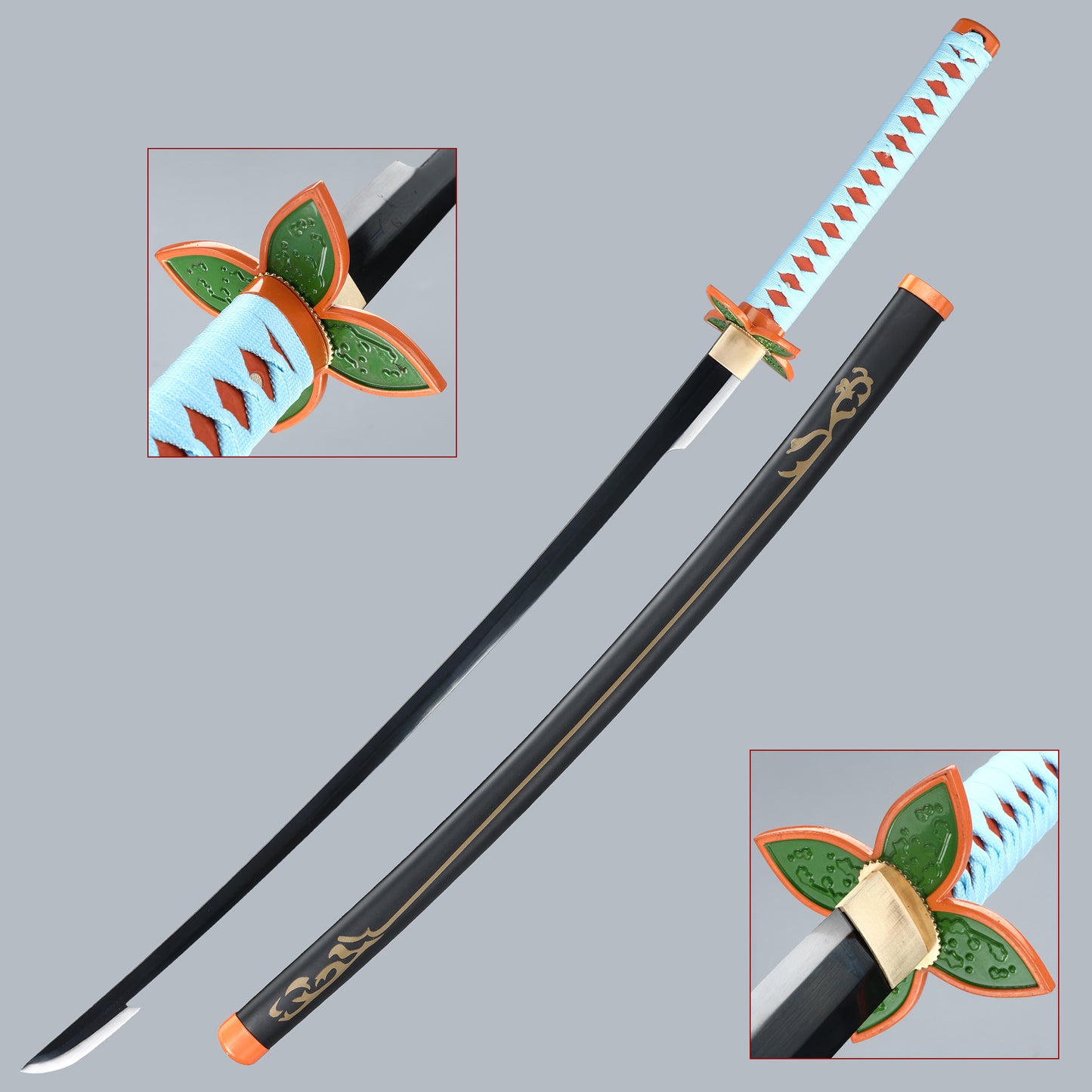 (52) One Piece Series Authentic Japanese samurai katana carbon steel COS men's fine gift series