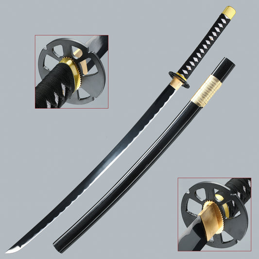 (20)Real 1060 High carbon steel sharp Full Tang katana | Practical authentic Japanese katana