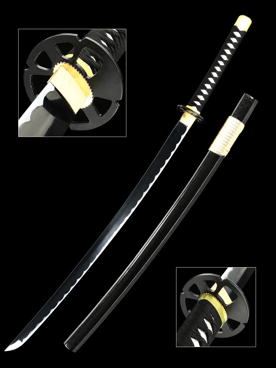 (20)Real 1060 High carbon steel sharp Full Tang katana | Practical authentic Japanese katana