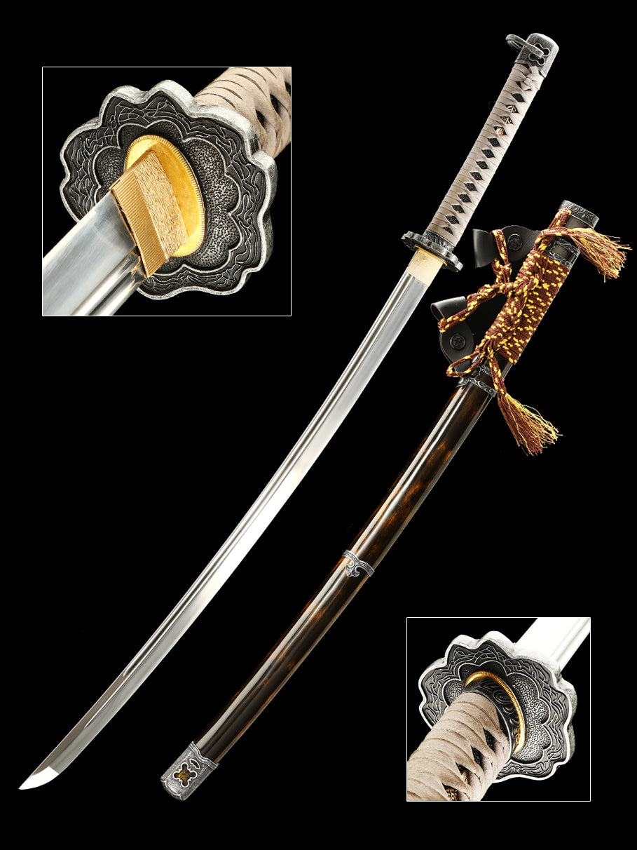 (68)Military Knife Japanese samurai sword collection sword manganese steel forging unique sword