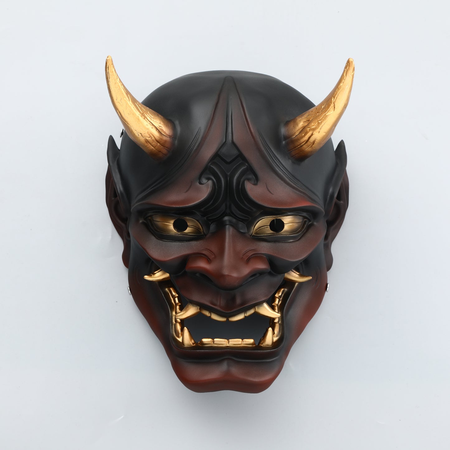 Japanese Mask cosplay demon king costume prop Halloween horror tattoo decoration Japanese Mask cosplay