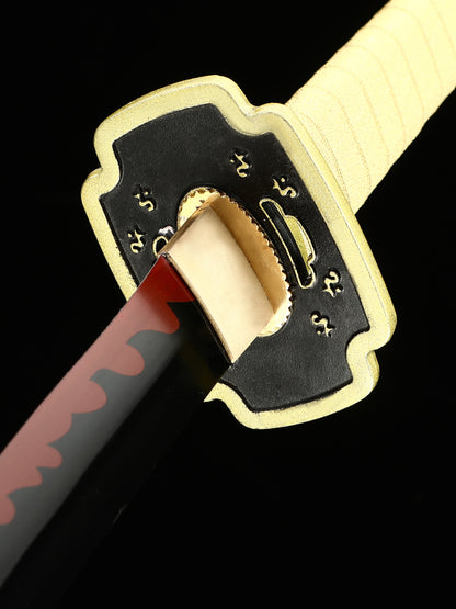 (A33) Handmade Japanese Samurai Sword: Blade of Destruction