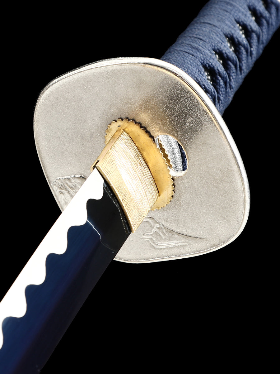 (A39) Japanese samurai sword handmade 1095 steel forging