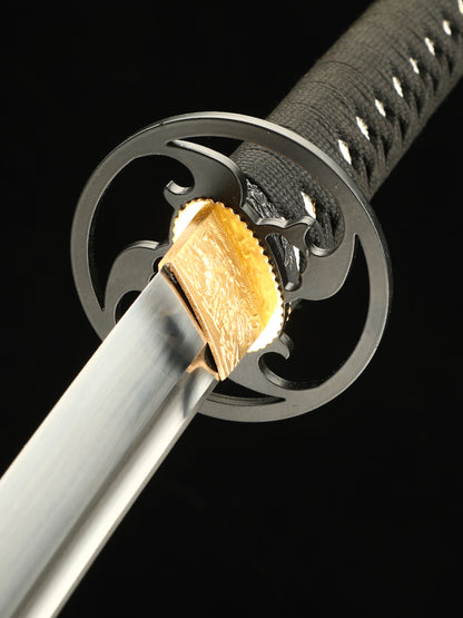 Japanese samurai sword handmade 1095 steel forging