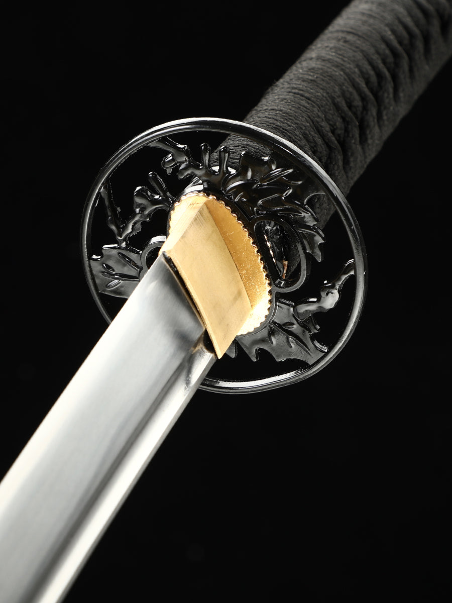 HERO SWORD New Handmade Katana Sword Hand Forged Authentic Japanese Sword Real Combat Razor Sharp Samurai Sword Best Gift for Women Mens