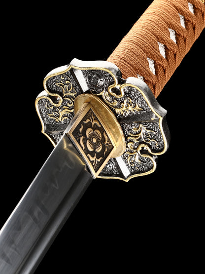 Handmade Razor Sharp Katana Sword Real Clay Tempered T10 Steel Blade Japanese Samurai Sword