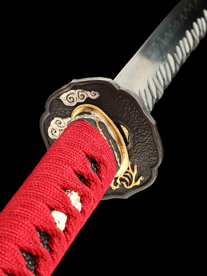 Handmade Samurai Sword and Dragon Gear T10 Steel