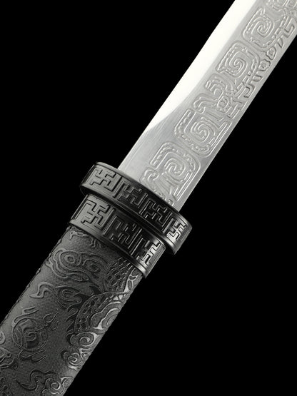 1095 Steel Battle Preparation Japanese Ninja Straight Knife