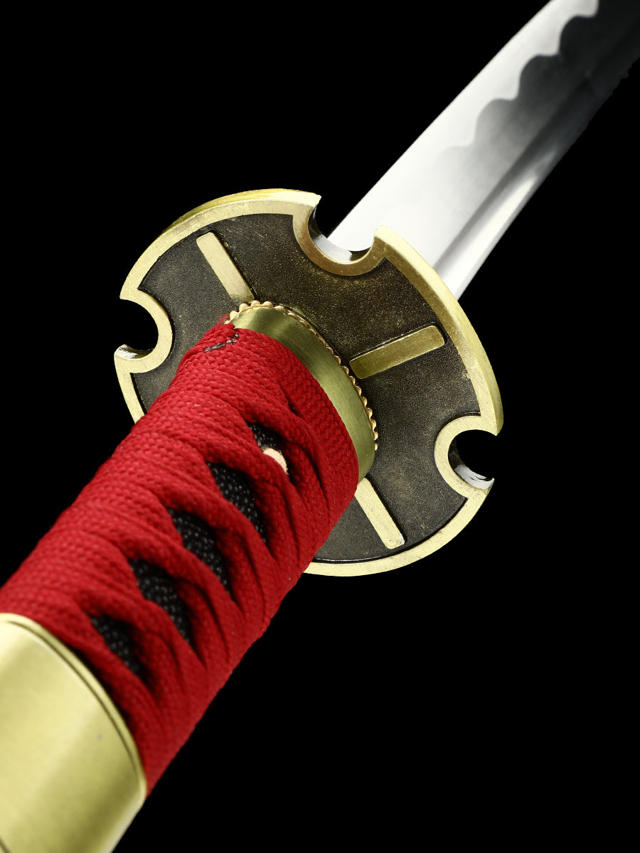 One Piece Series Authentic Japanese samurai katana carbon steel COS men's fine gift series(45)