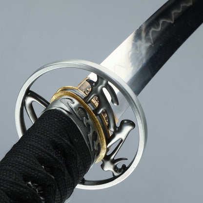 Handmade Razor Sharp Katana Sword Real Clay Tempered T10 Steel Blade Japanese Samurai Sword Full Tang