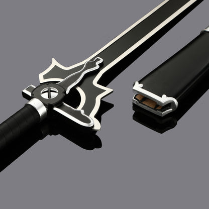 (A41)Sword God Domain Anime Sword COS Black Sword