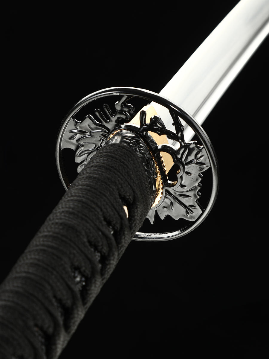 HERO SWORD New Handmade Katana Sword Hand Forged Authentic Japanese Sword Real Combat Razor Sharp Samurai Sword Best Gift for Women Mens