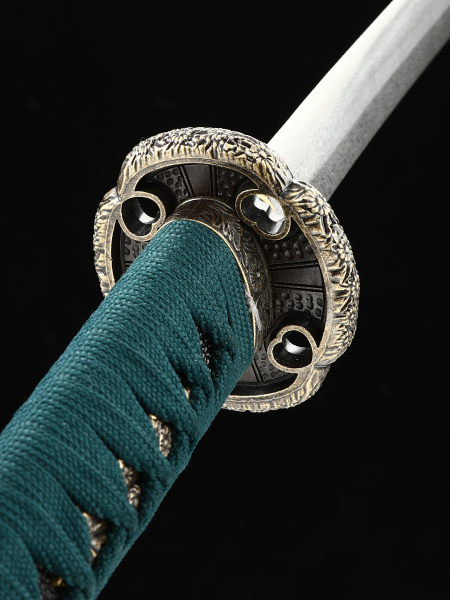 Japanese samurai sword Damascus Steel