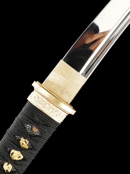 20 inch real Japanese samurai sword mirror blade hand ground 1095 manganese steel full Tang