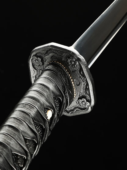 Handmade Japanese Ninja Knives 1060 Steel Samurai Swords, Tailed Swords, Decorative Collection