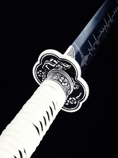 (158) Tangdao handmade 1060 high carbon steel forging and baking blue