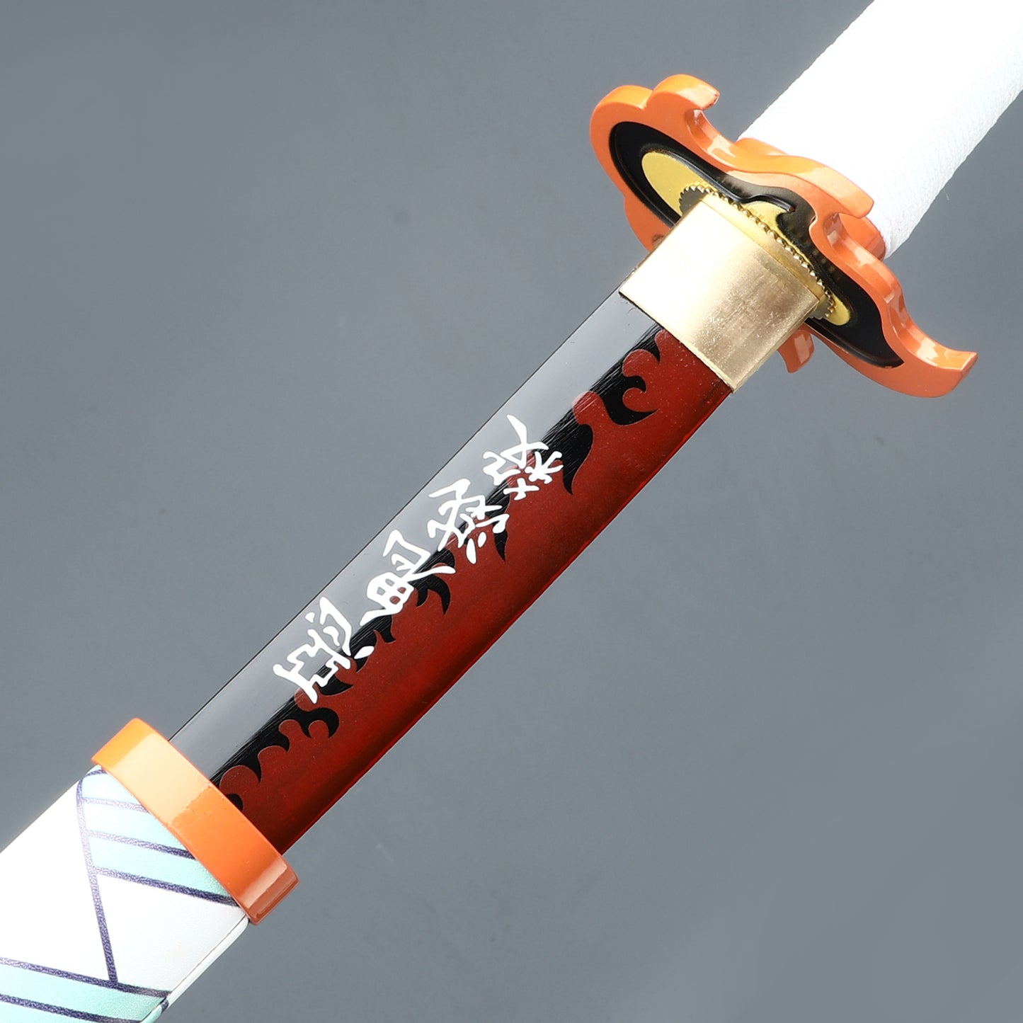 (19)Demon Slayer sword  katana sword  kimetsu no yaiba Truly handmadeRengoku Kyoujurou