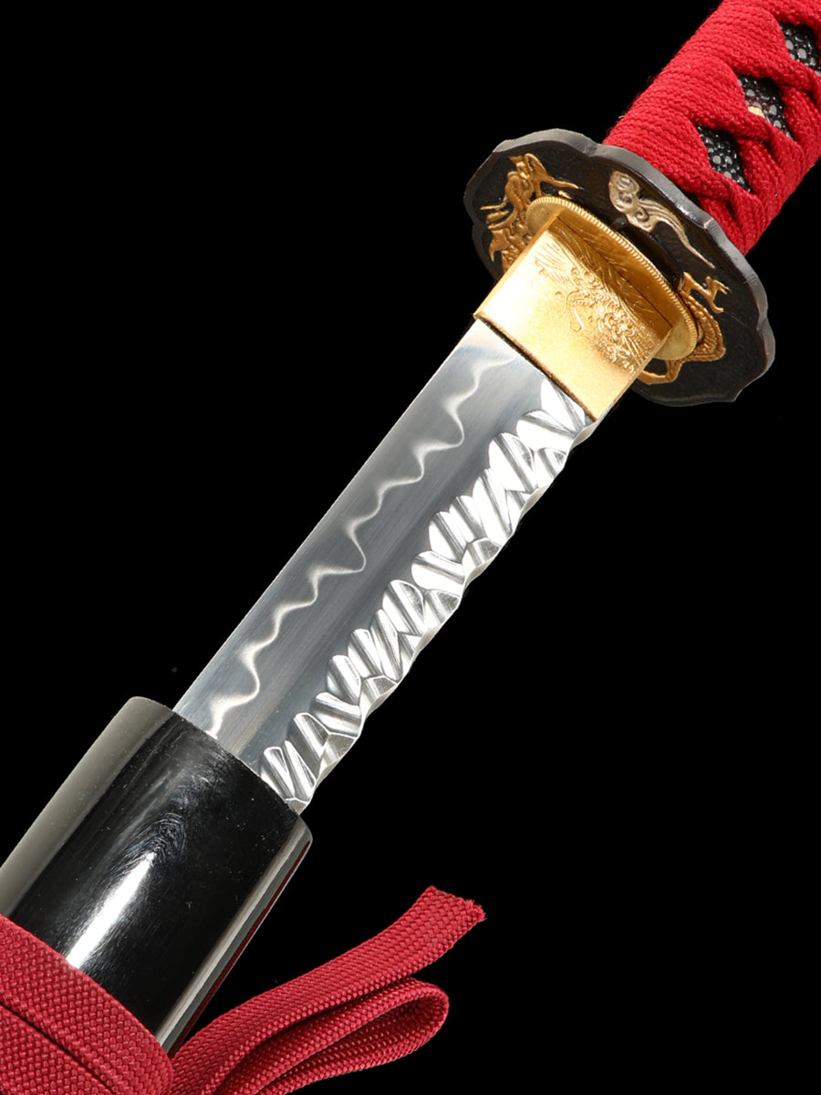 Handmade Samurai Sword and Dragon Gear T10 Steel