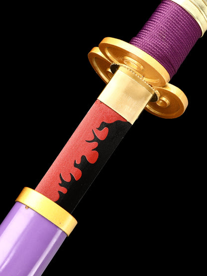 (A011)One Piece Series Authentic Japanese samurai katana carbon steel COS men's fine gift series(56)