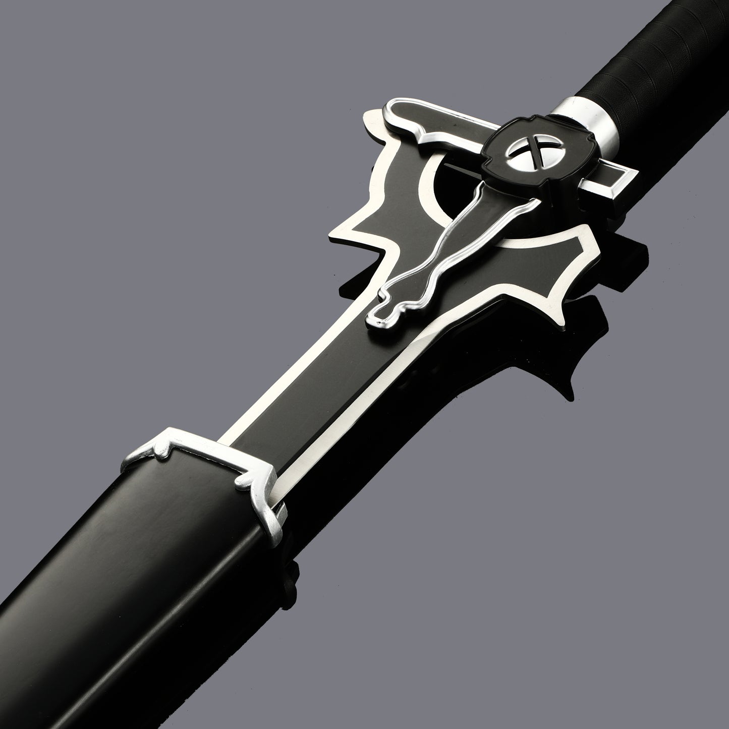 (A41)Sword God Domain Anime Sword COS Black Sword