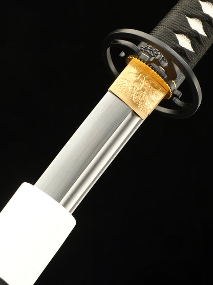 Japanese samurai sword handmade 1095 steel forging