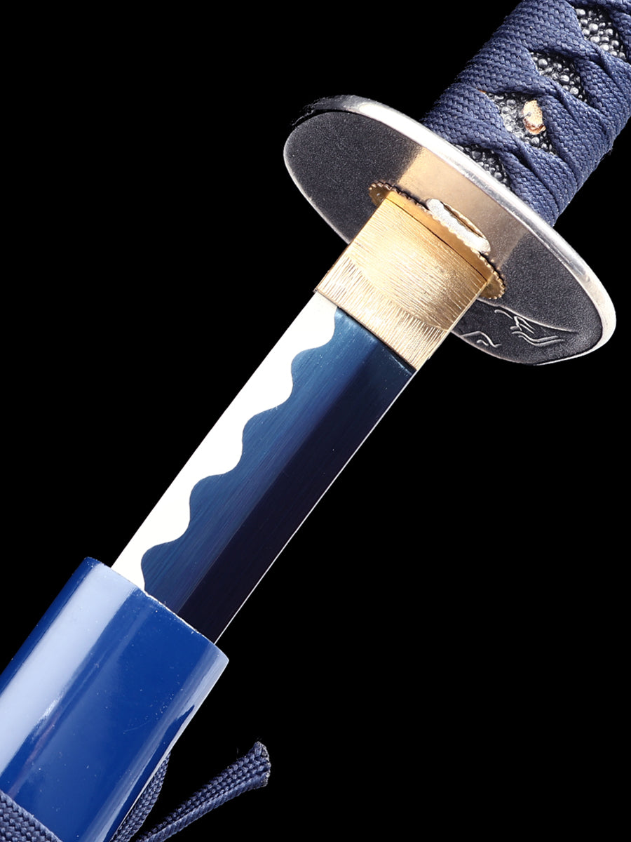 (A39) Japanese samurai sword handmade 1095 steel forging