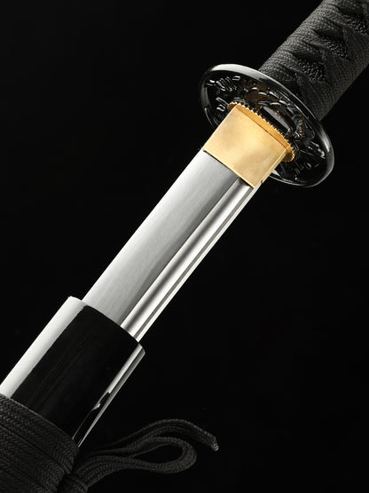 HERO SWORD New Handmade Katana Sword Hand Forged Authentic Japanese Sword Real Combat Razor Sharp Samurai Sword Best Gift for Women Mens