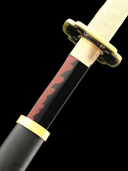 (A33) Handmade Japanese Samurai Sword: Blade of Destruction