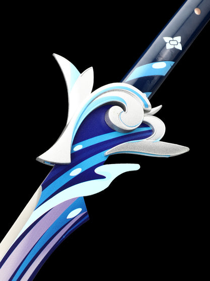 （A35）Role playing knife with blue blade